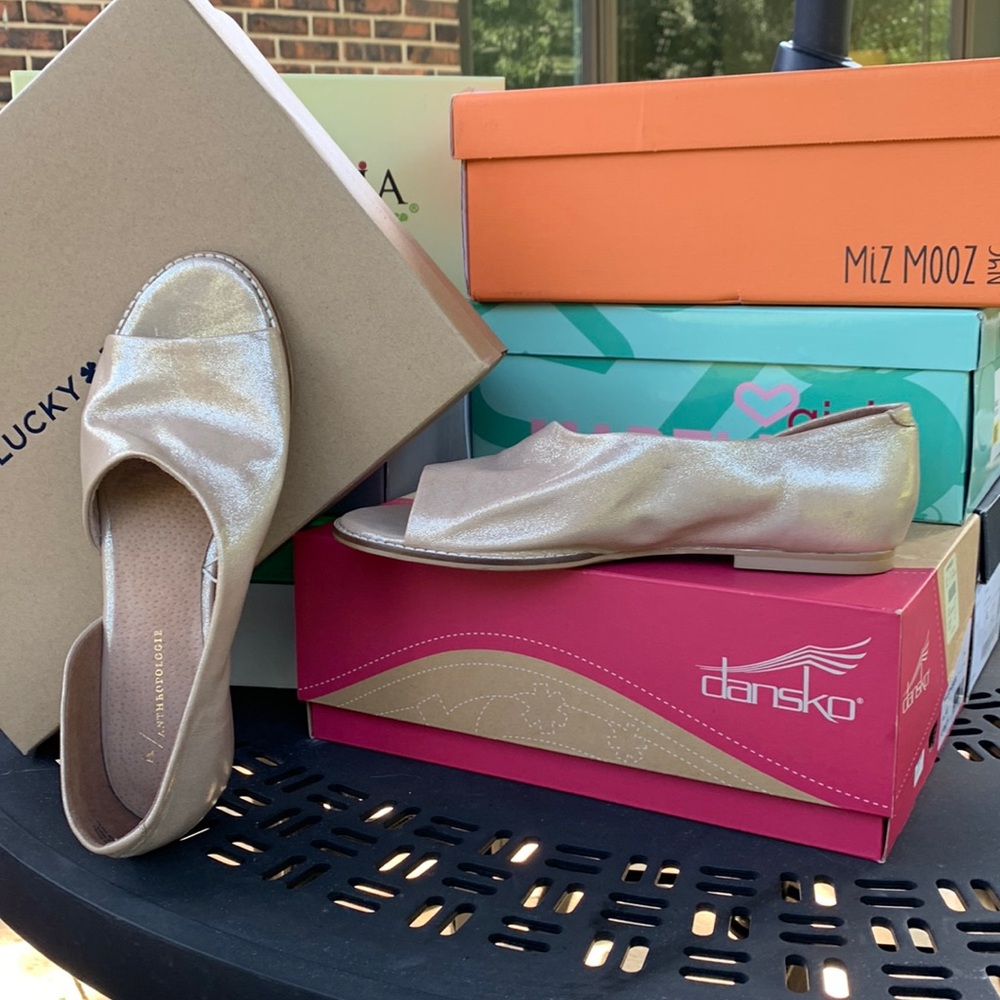 Anthropologie slip on shoes